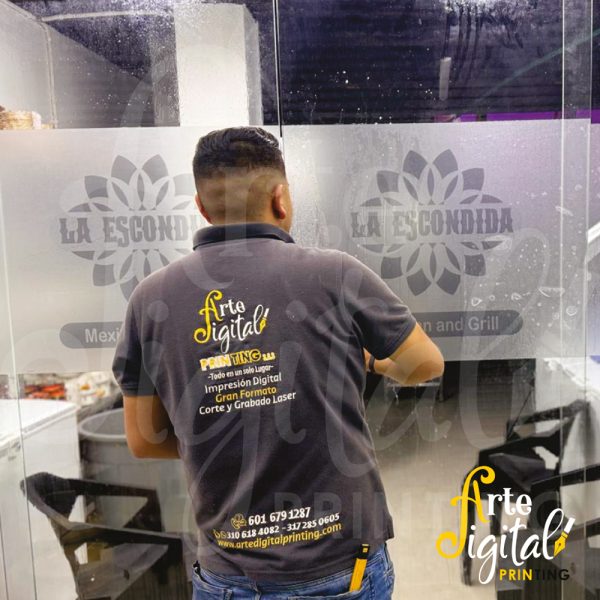 Vinilo Esmerilado SandBlasting - Imagen 3